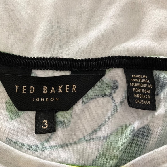 Ted Baker Garden Floral T-Shirt - Picture 7 of 8